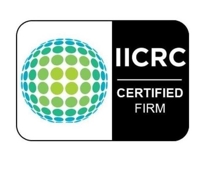 Why Servpro is the best cleaning company in Loudoun County? - Image of IICRC logo